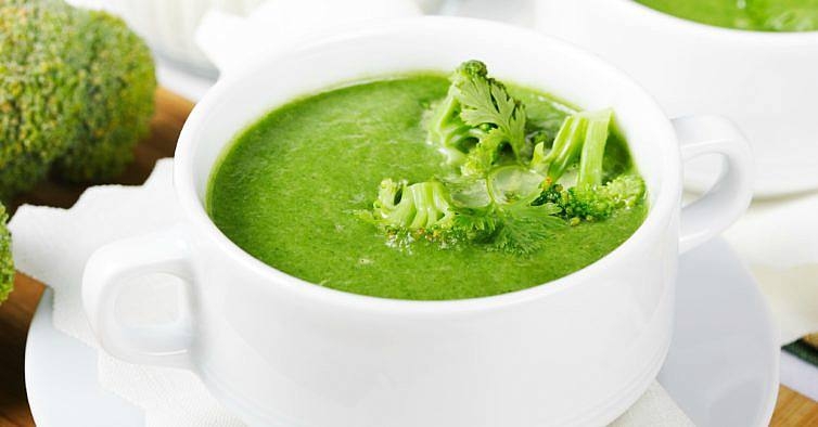 Sopa de brócolos